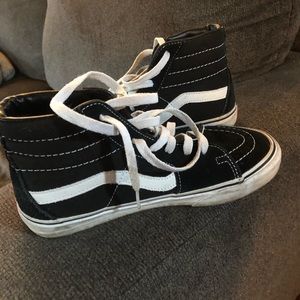 Black high top vans